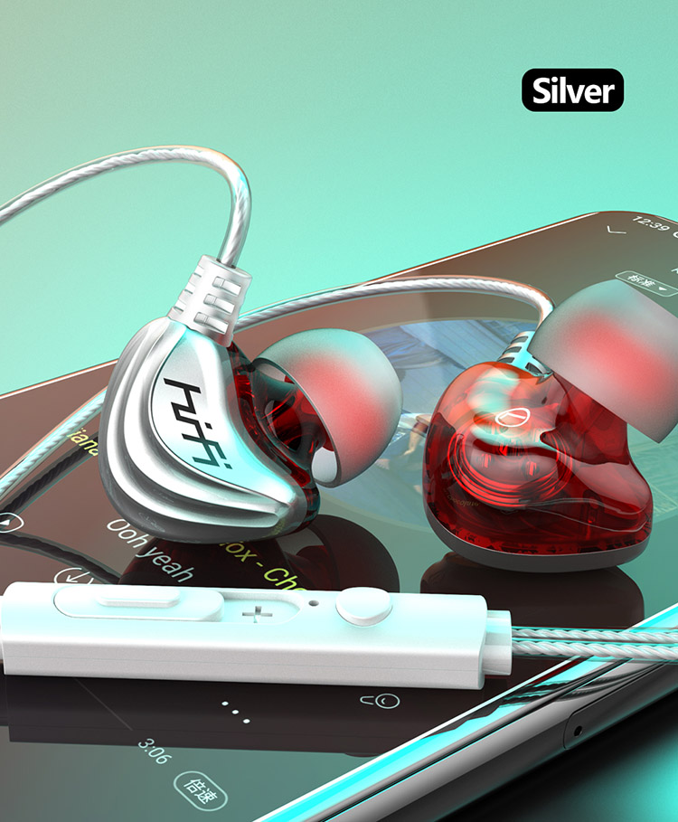 D200 earphone ,D200 wired earphones, earplugs with microphone, D200 earplugs